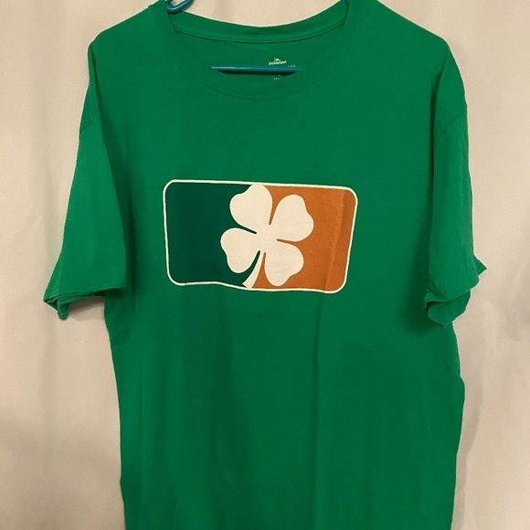 St. Patrick's Day Green Men's T-shirt Size L - Picture 1 of 4
